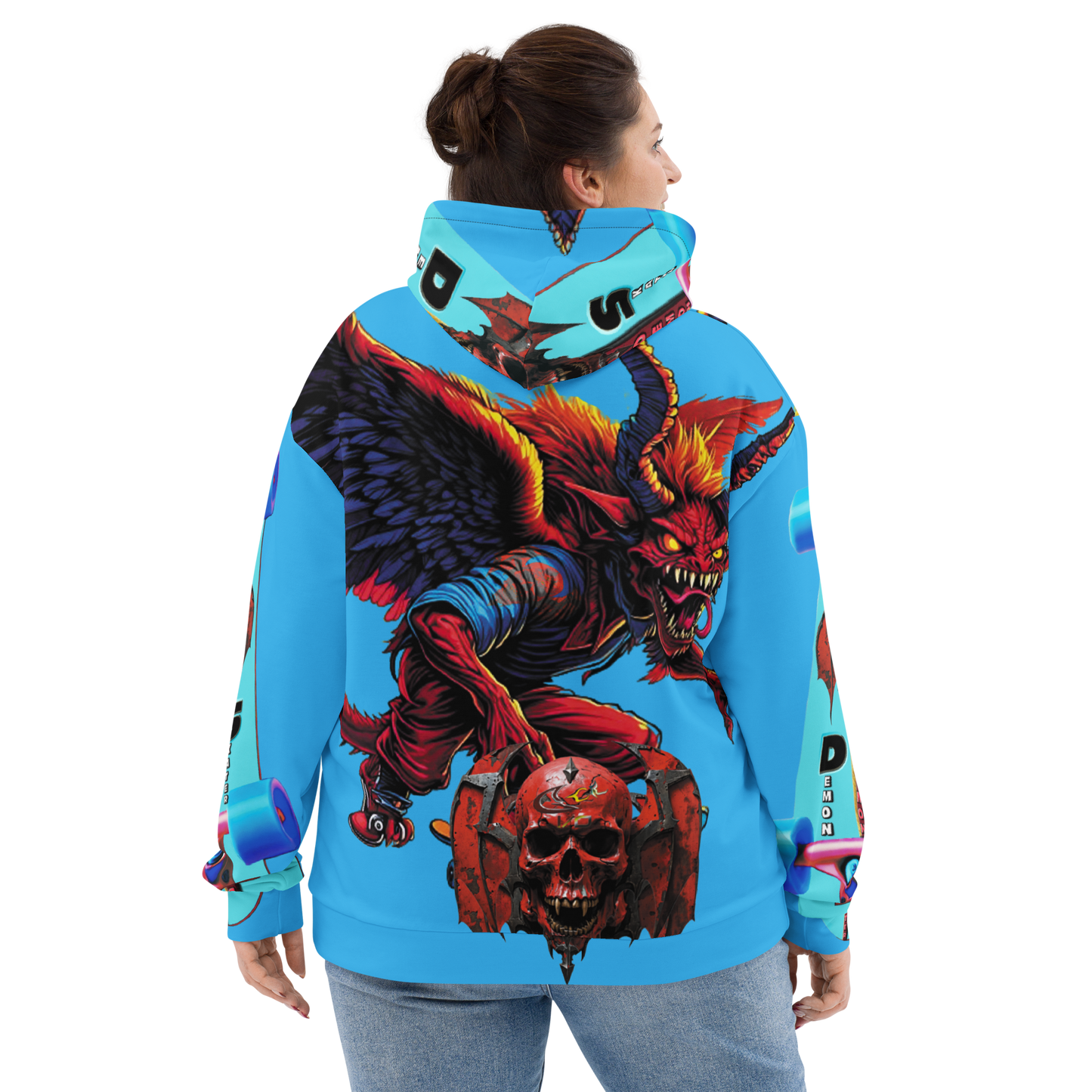 GCR - DEMON SKATER BLUE HOODIE