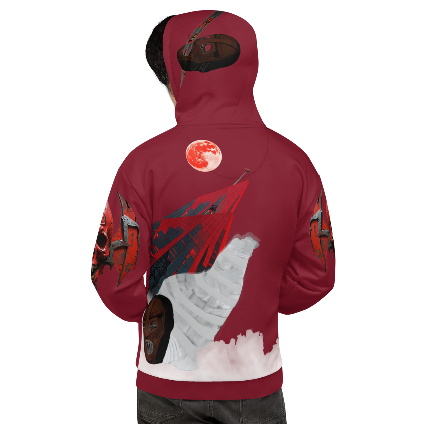 GCR - IRON HEIGHT CRIMSON HOODIE