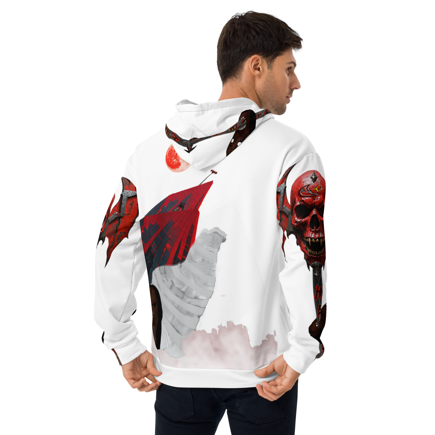 GCR - IRON HEIGHT WHITE HOODIE