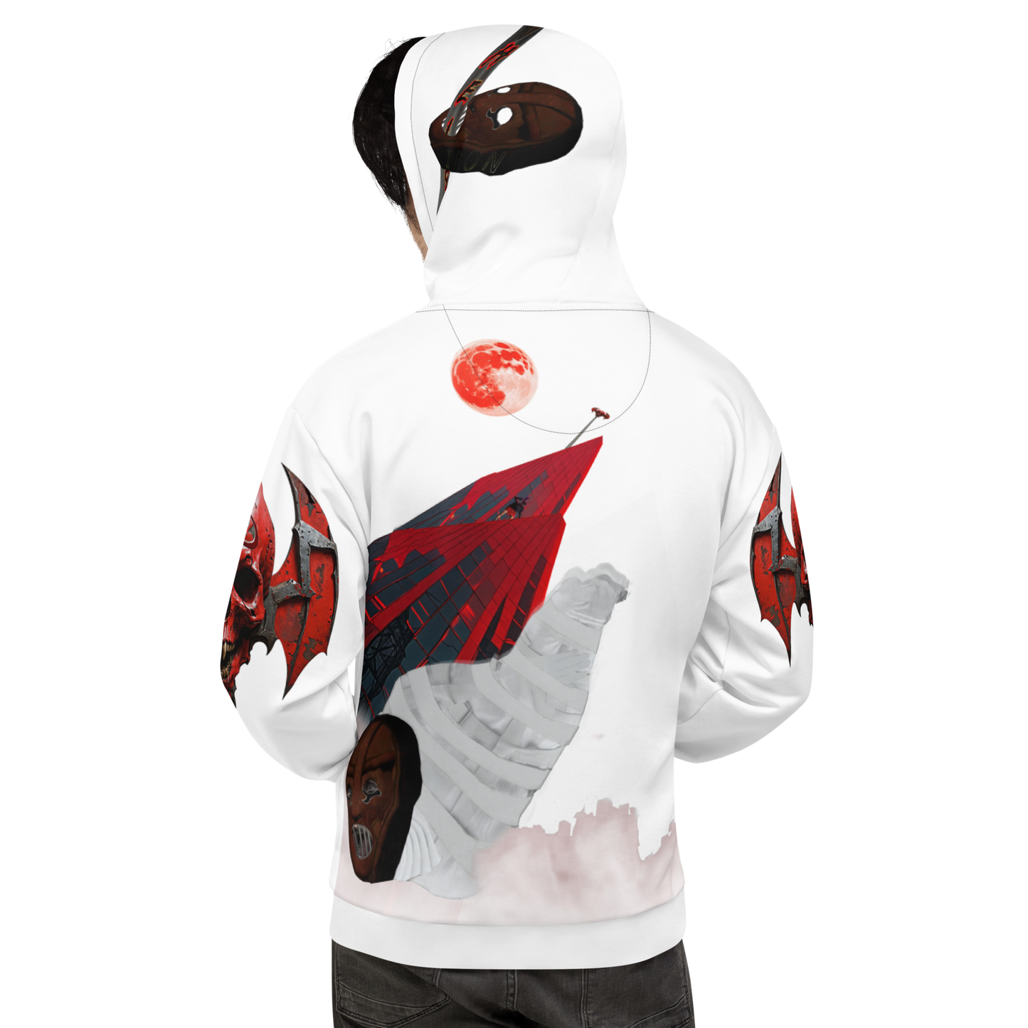 GCR - IRON HEIGHT WHITE HOODIE