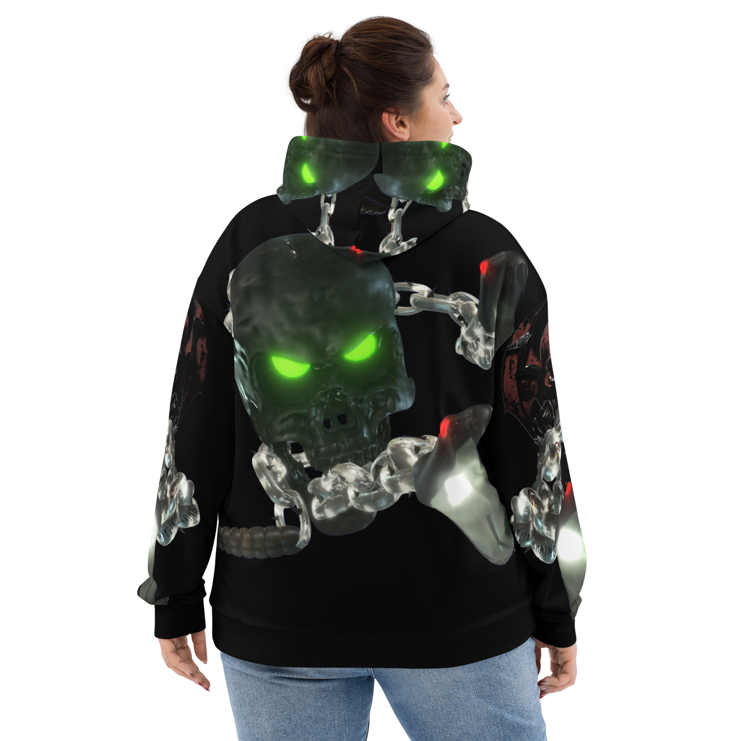 GCR I/O RATLIN CHAINS BLACK HOODIE