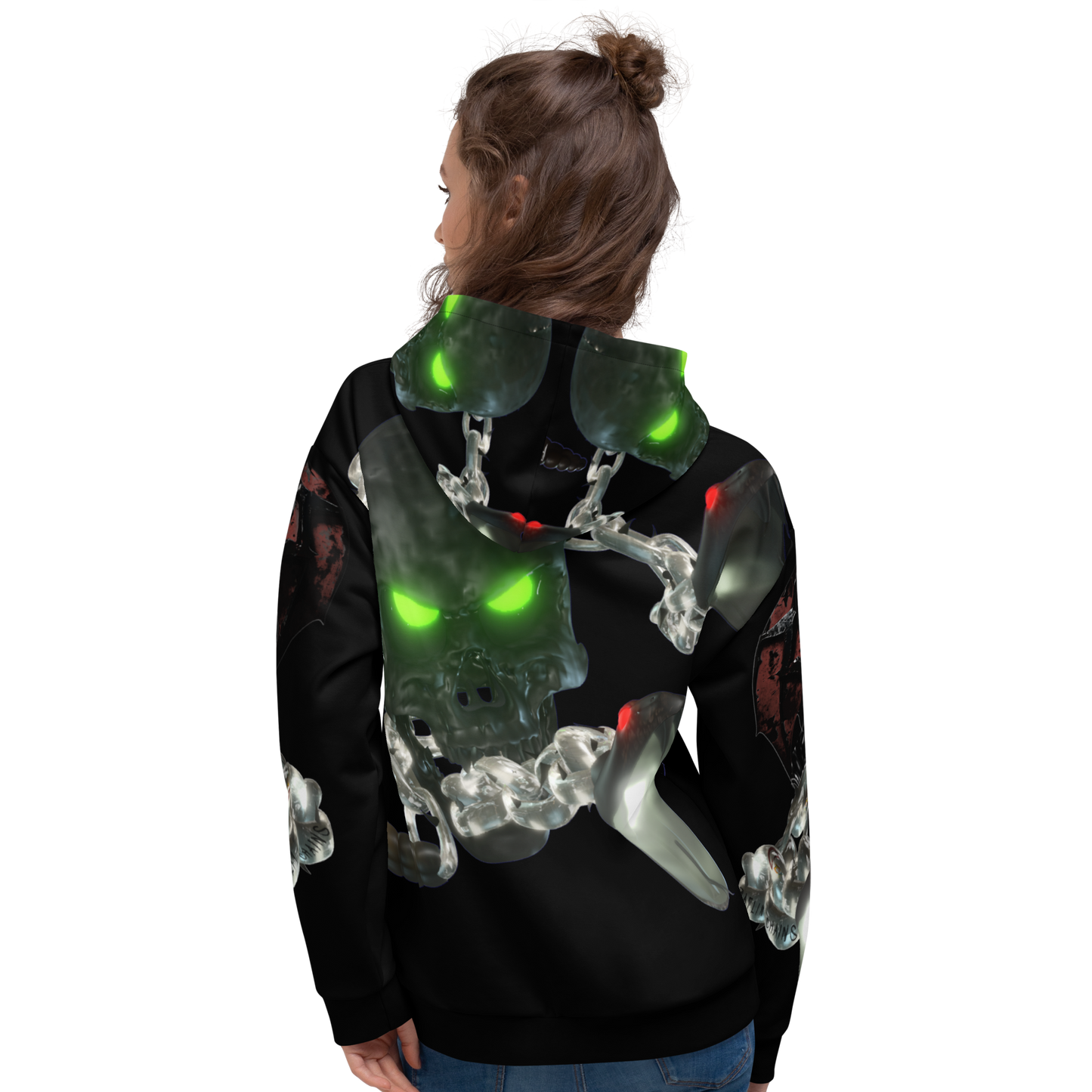 GCR I/O RATLIN CHAINS BLACK HOODIE