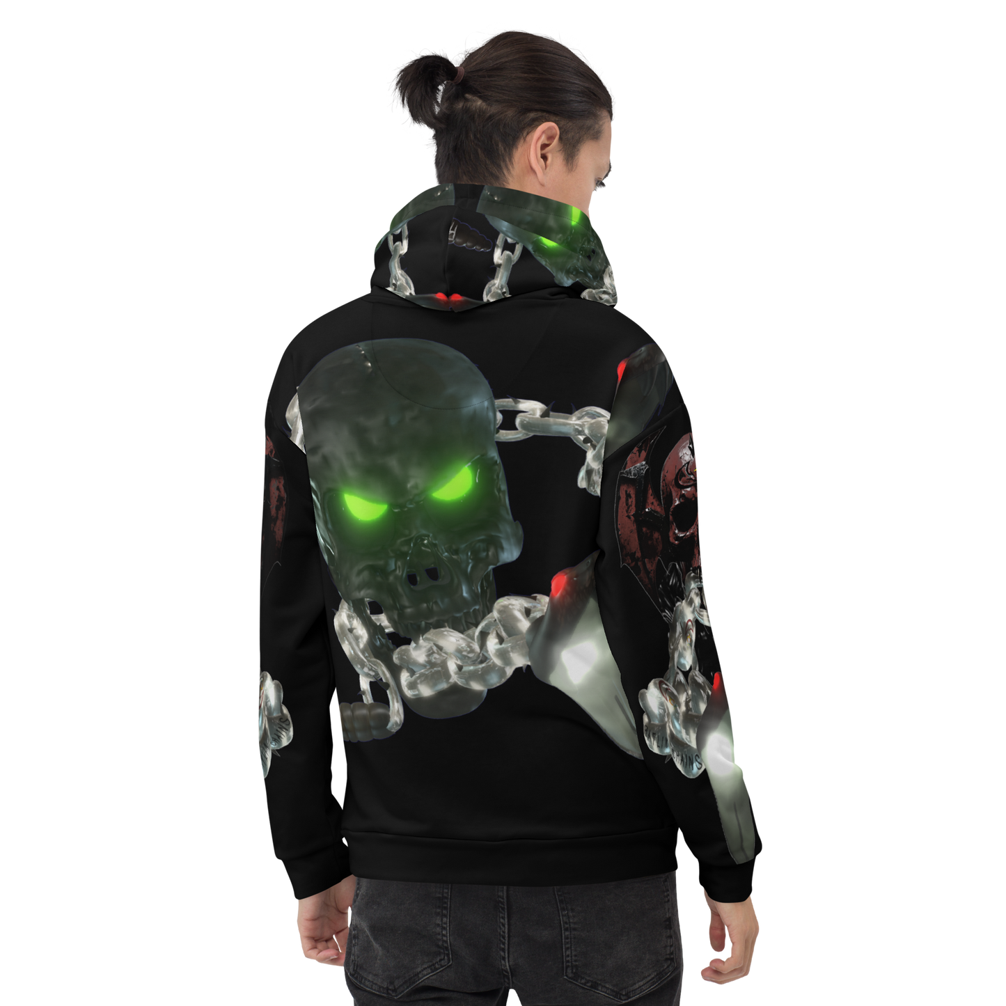GCR I/O RATLIN CHAINS BLACK HOODIE