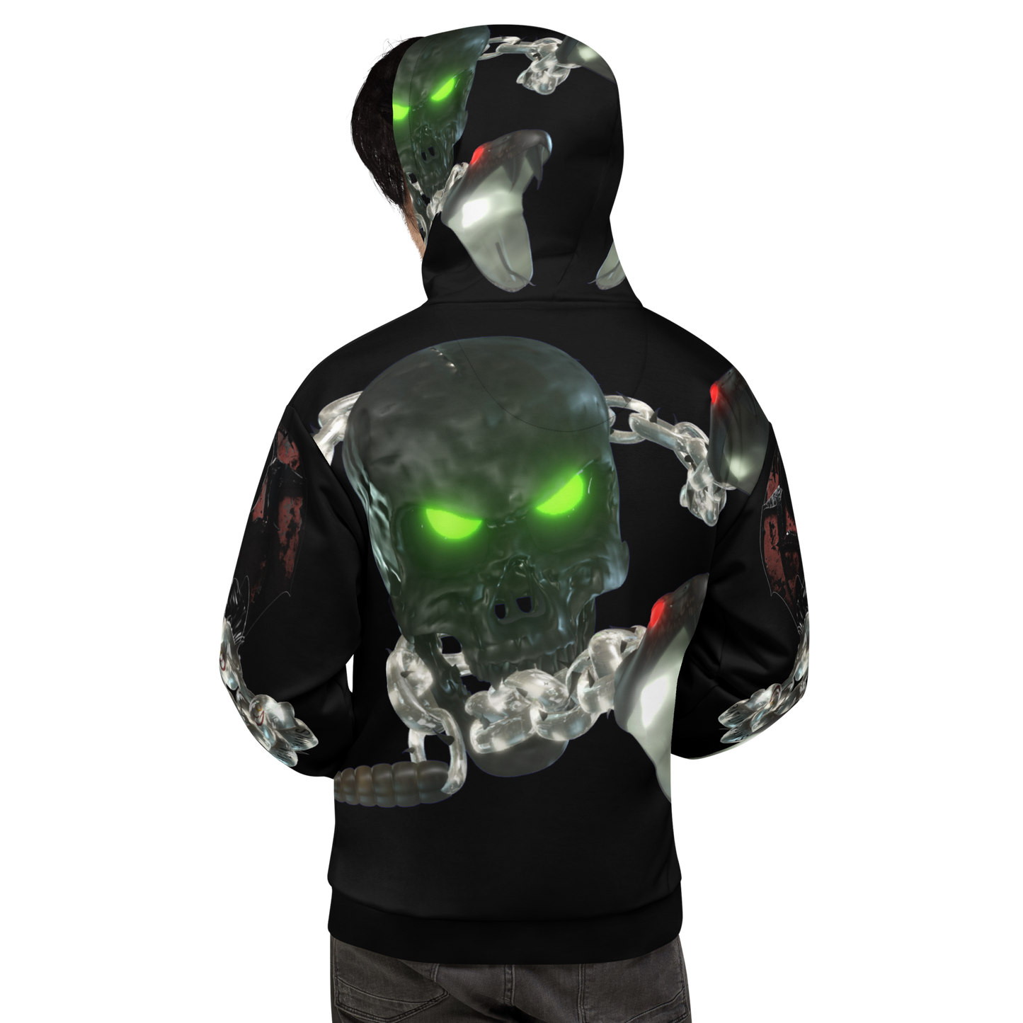 GCR I/O RATLIN CHAINS BLACK HOODIE