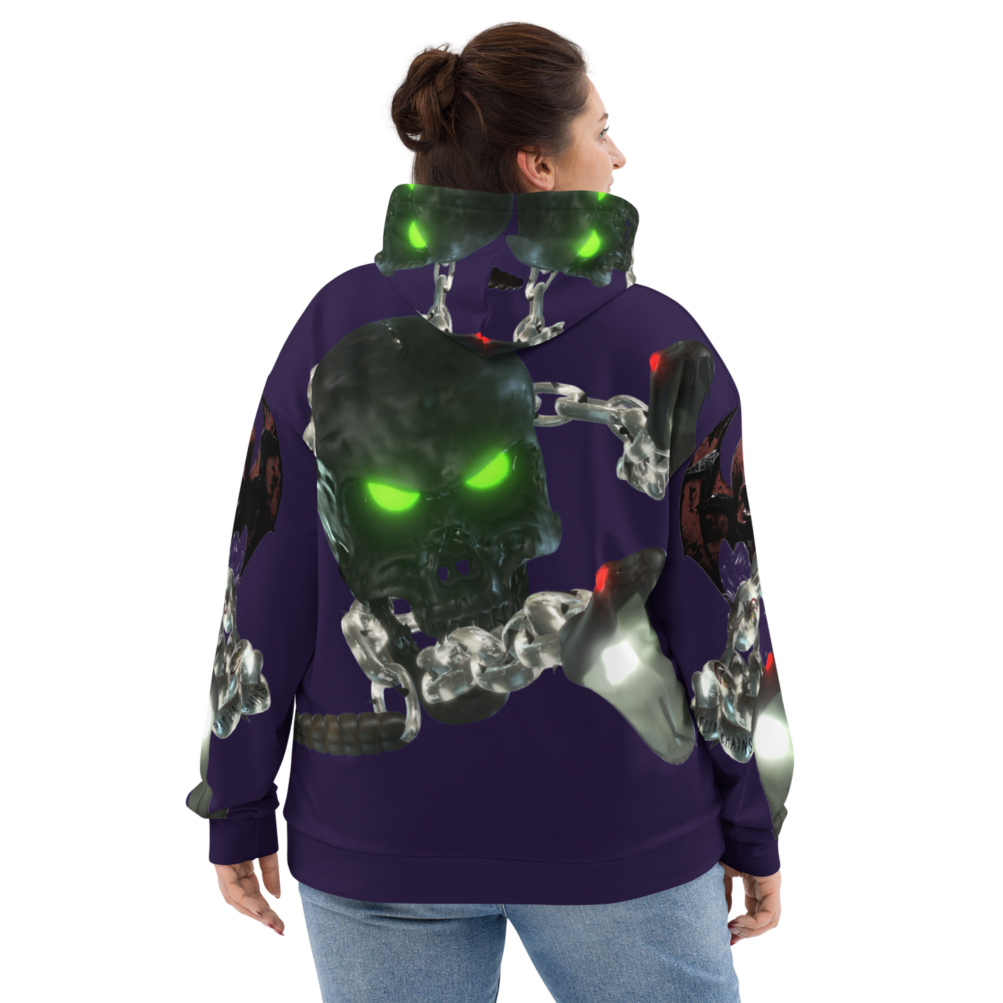 GCR I/O RATLIN CHAINS PURPLE HEART HOODIE