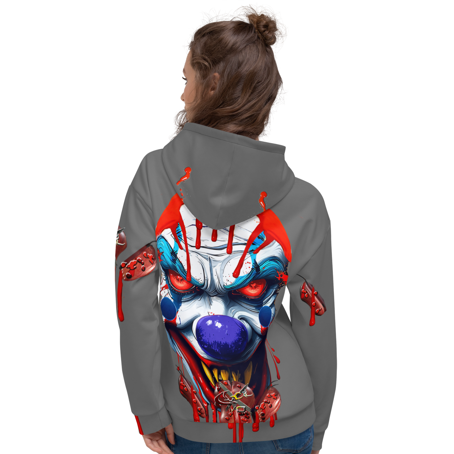 GCR - ROTTEN CLOWN GREY HOODIE