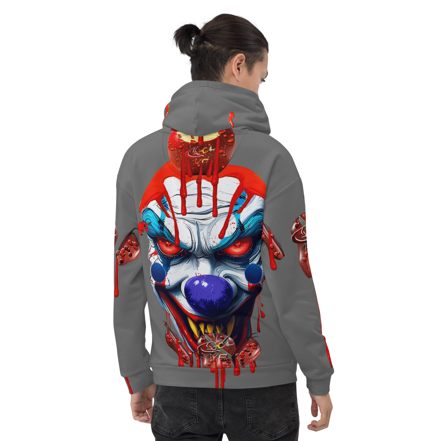 GCR - ROTTEN CLOWN GREY HOODIE
