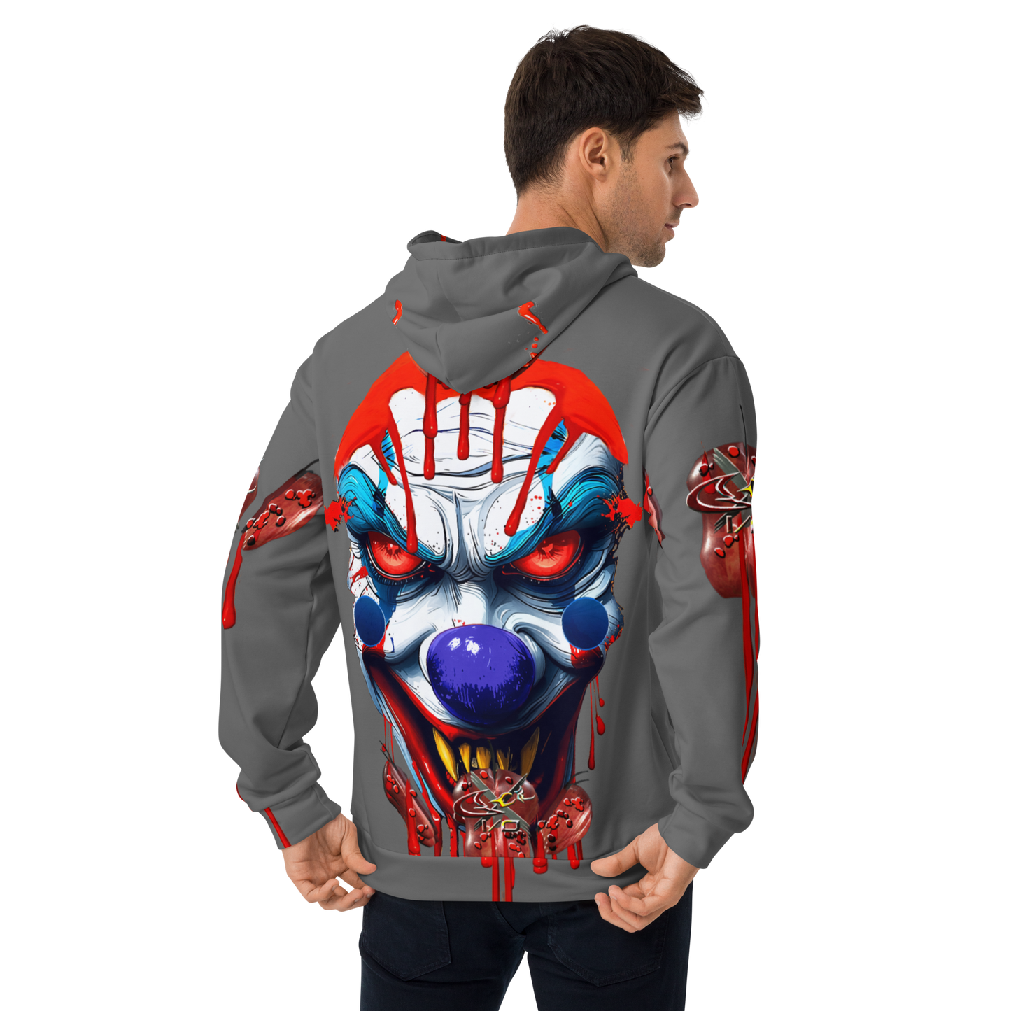 GCR - ROTTEN CLOWN GREY HOODIE
