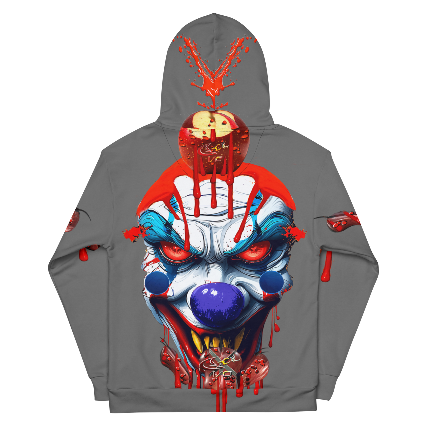 GCR - ROTTEN CLOWN GREY HOODIE