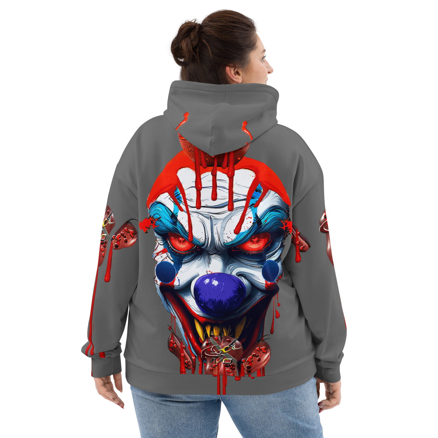 GCR - ROTTEN CLOWN GREY HOODIE