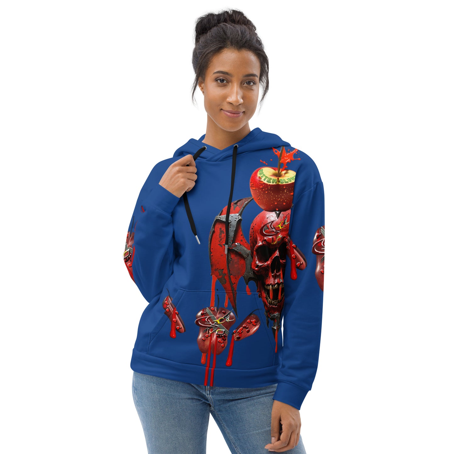 GCR - ROTTEN CLOWN BLUE X HOODIE