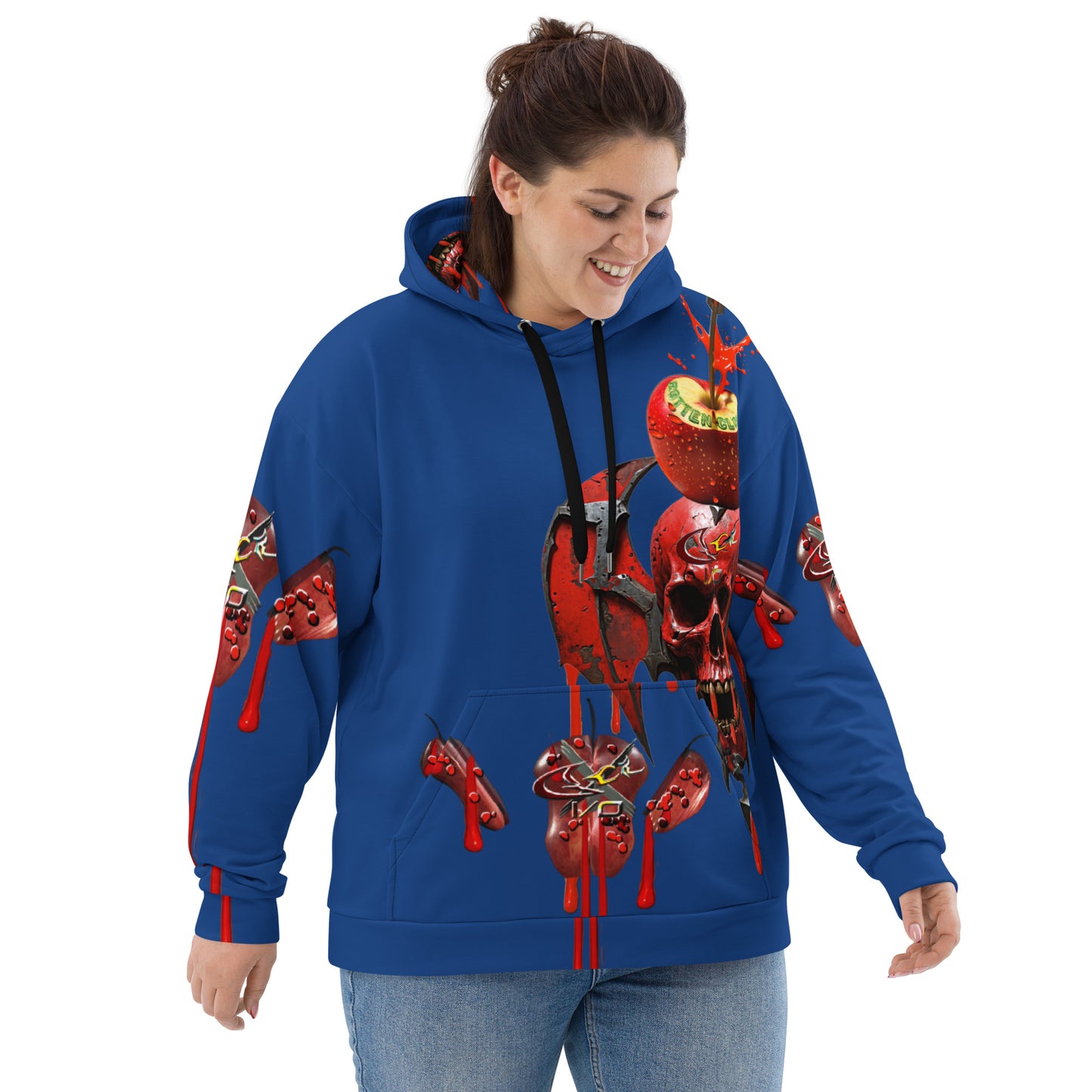 GCR - ROTTEN CLOWN BLUE X HOODIE