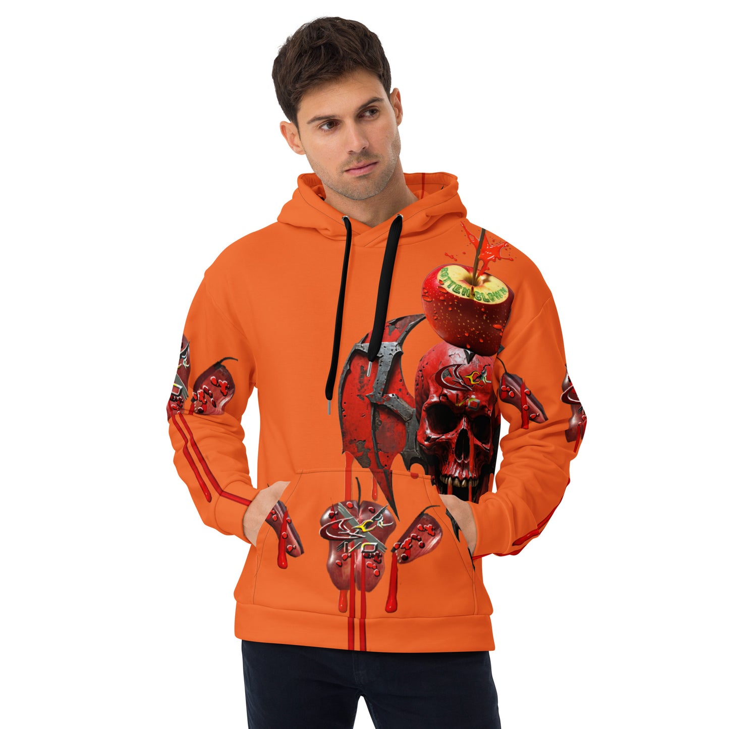 GCR - ROTTEN CLOWN ORANGE X HOODIE