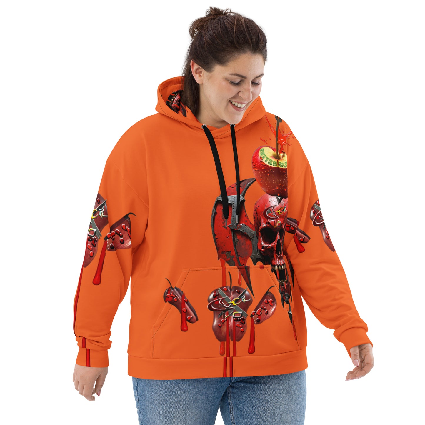 GCR - ROTTEN CLOWN ORANGE X HOODIE