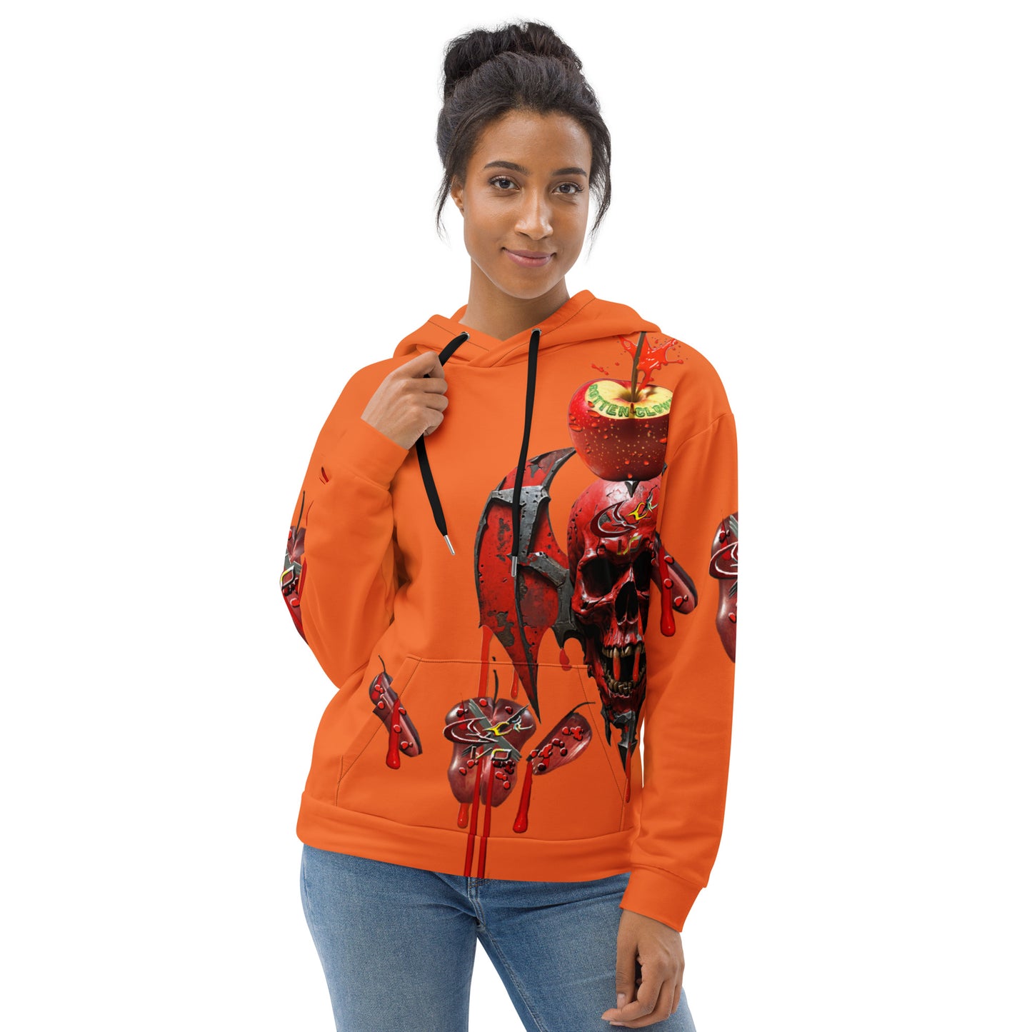GCR - ROTTEN CLOWN ORANGE X HOODIE