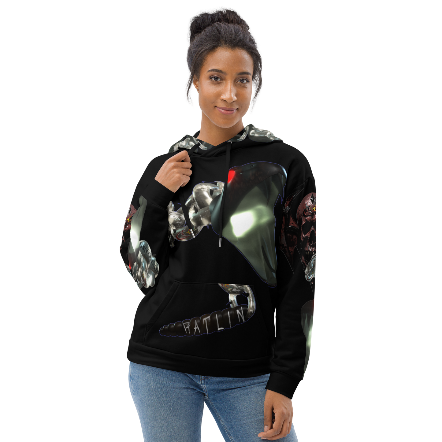 GCR I/O RATLIN CHAINS BLACK HOODIE