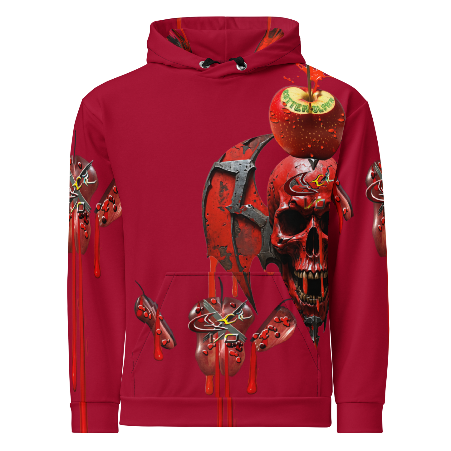 GCR - ROTTEN CLOWN RED APPLE HOODIE