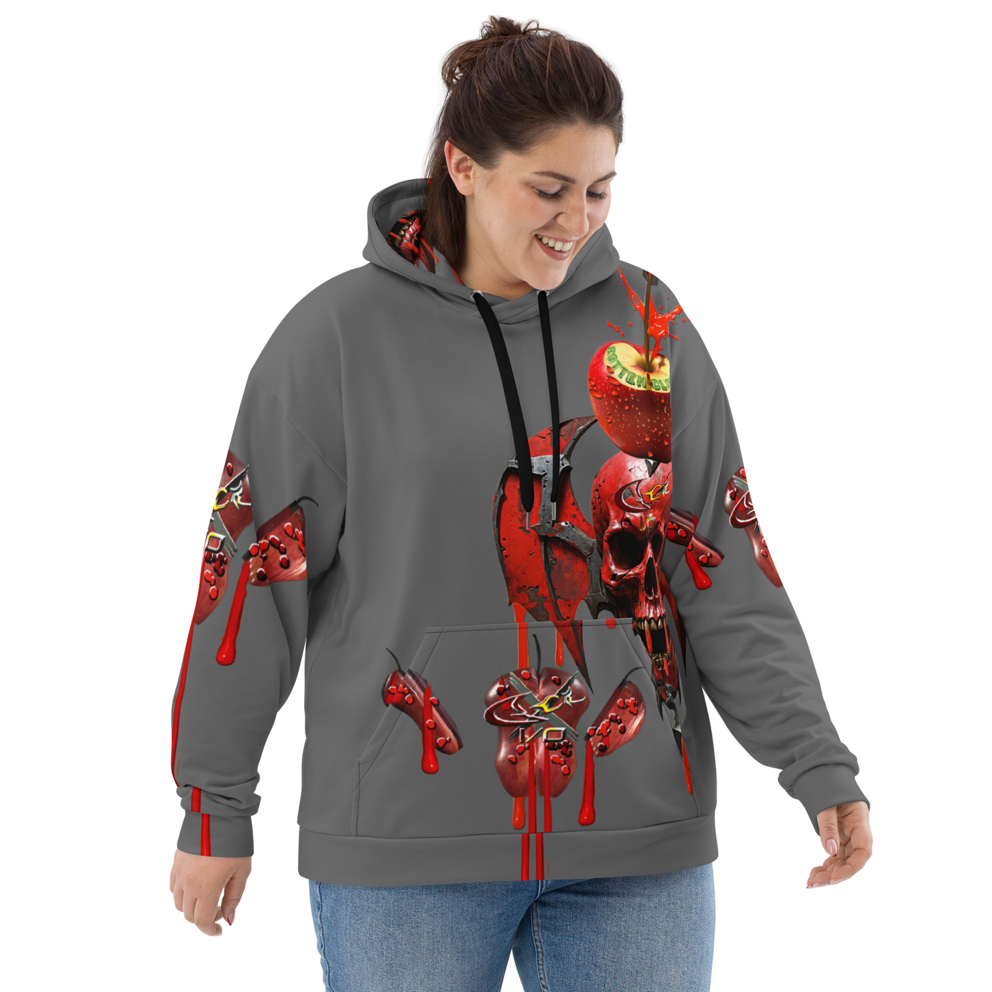 GCR - ROTTEN CLOWN GREY HOODIE