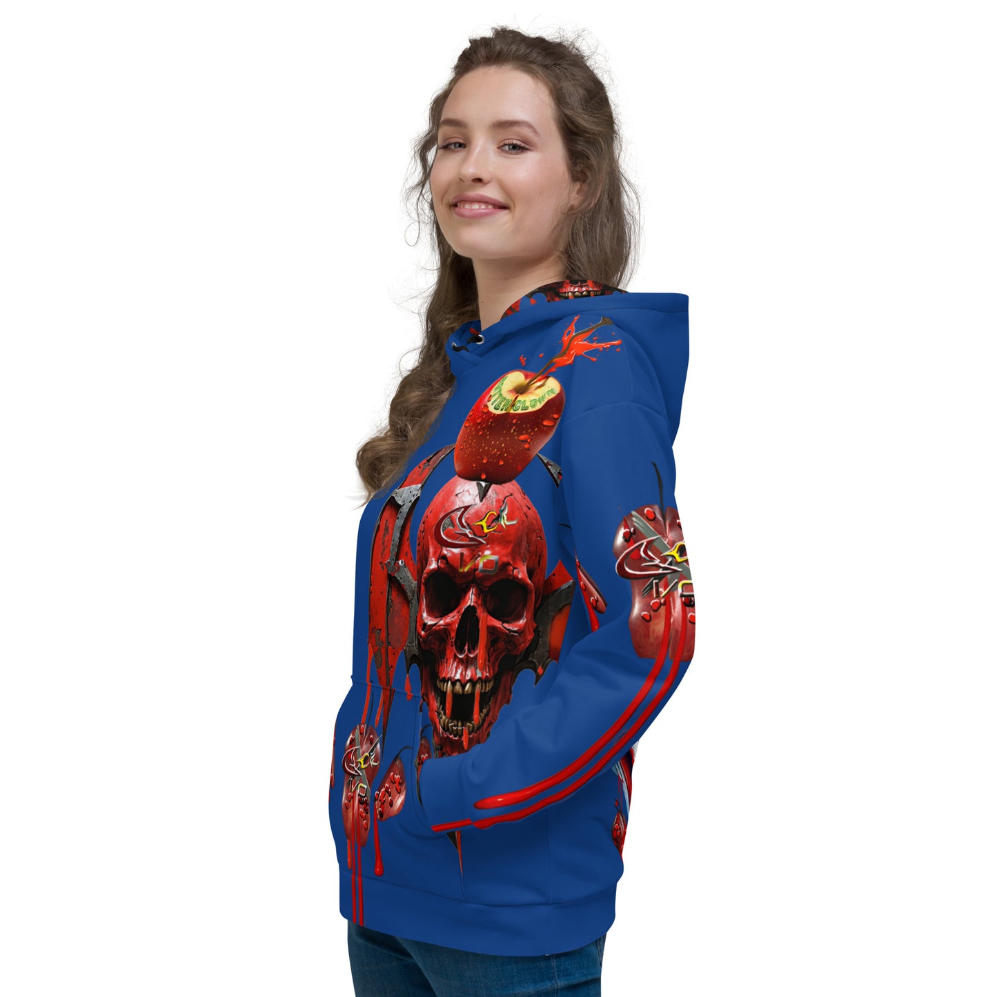 GCR - ROTTEN CLOWN BLUE X HOODIE