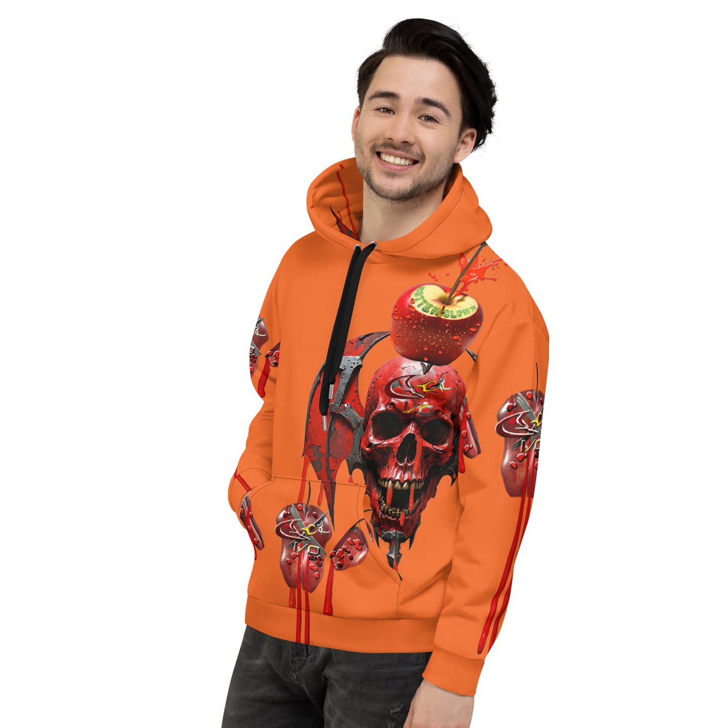GCR - ROTTEN CLOWN ORANGE X HOODIE