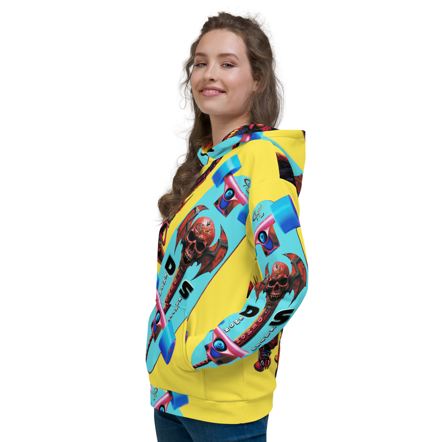 GCR - DEMON SKATER YELLOW HOODIE