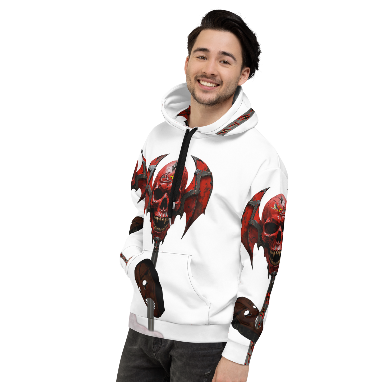 GCR - IRON HEIGHT WHITE HOODIE