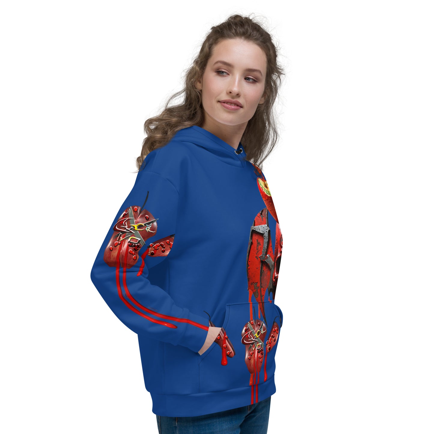 GCR - ROTTEN CLOWN BLUE X HOODIE