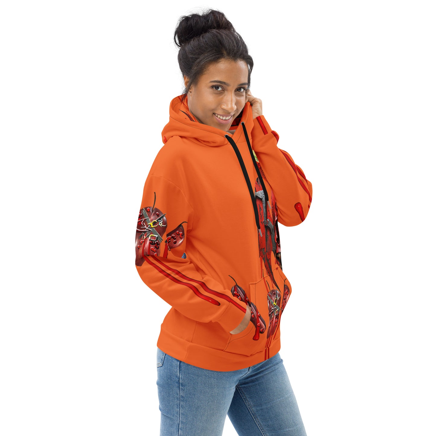 GCR - ROTTEN CLOWN ORANGE X HOODIE