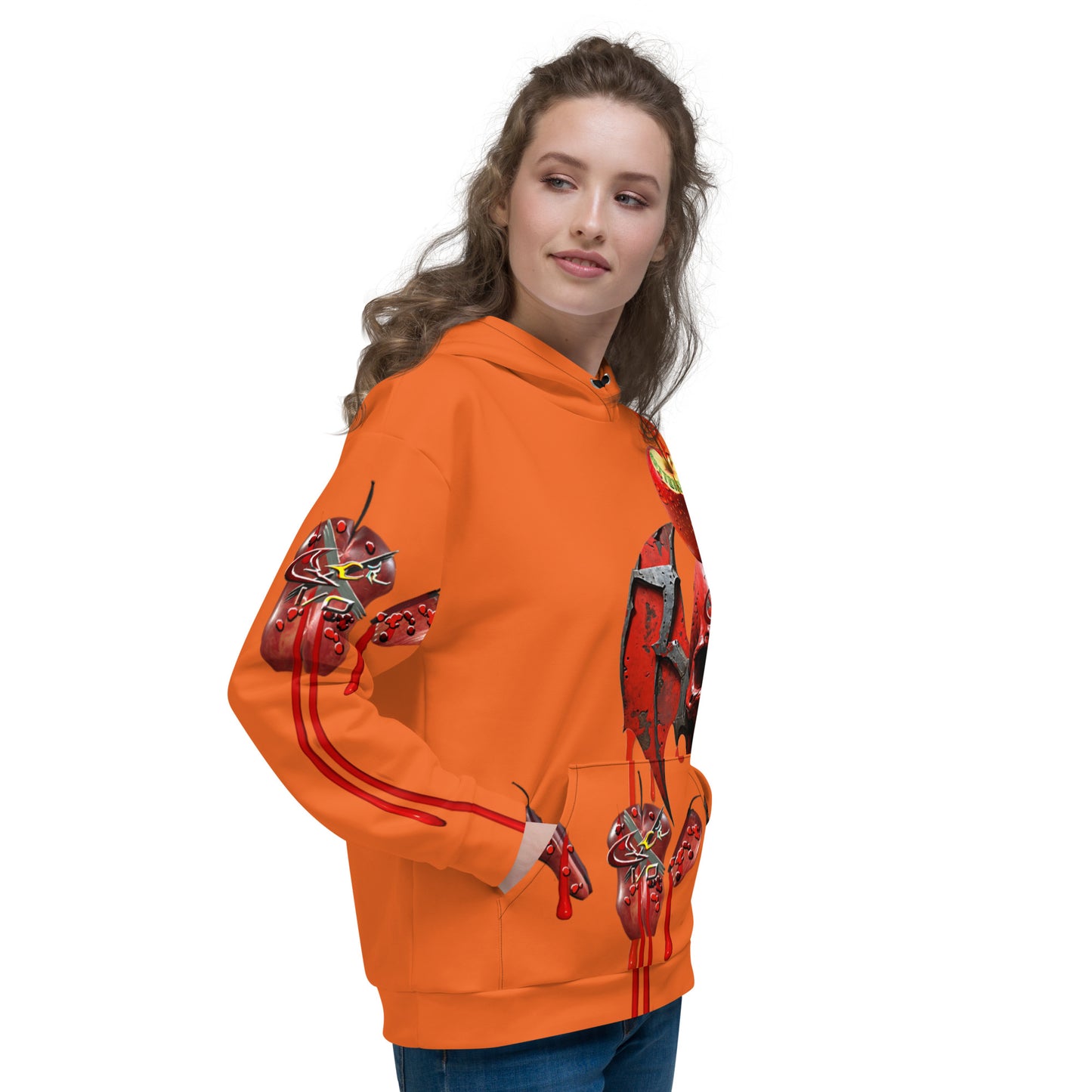 GCR - ROTTEN CLOWN ORANGE X HOODIE