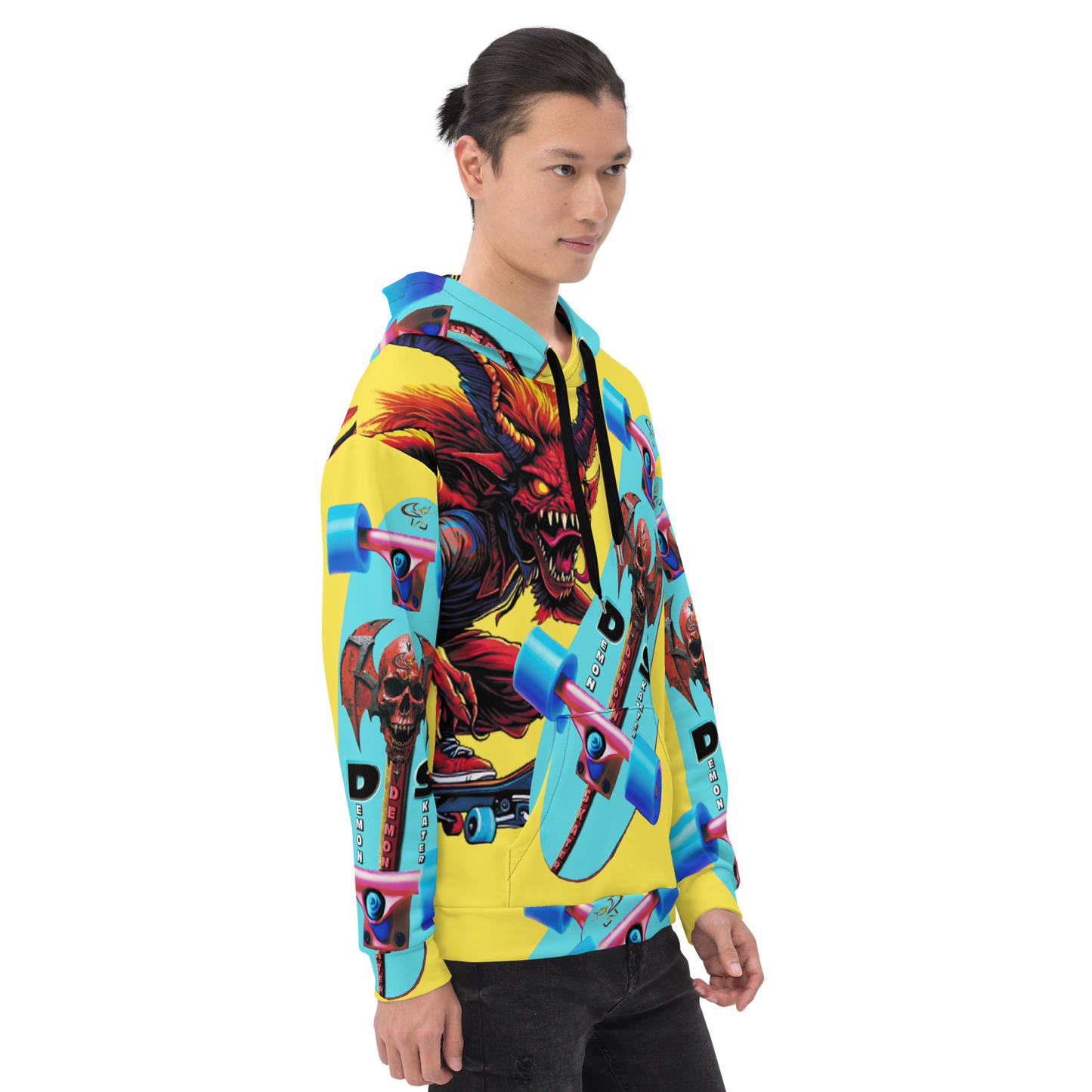GCR - DEMON SKATER YELLOW HOODIE