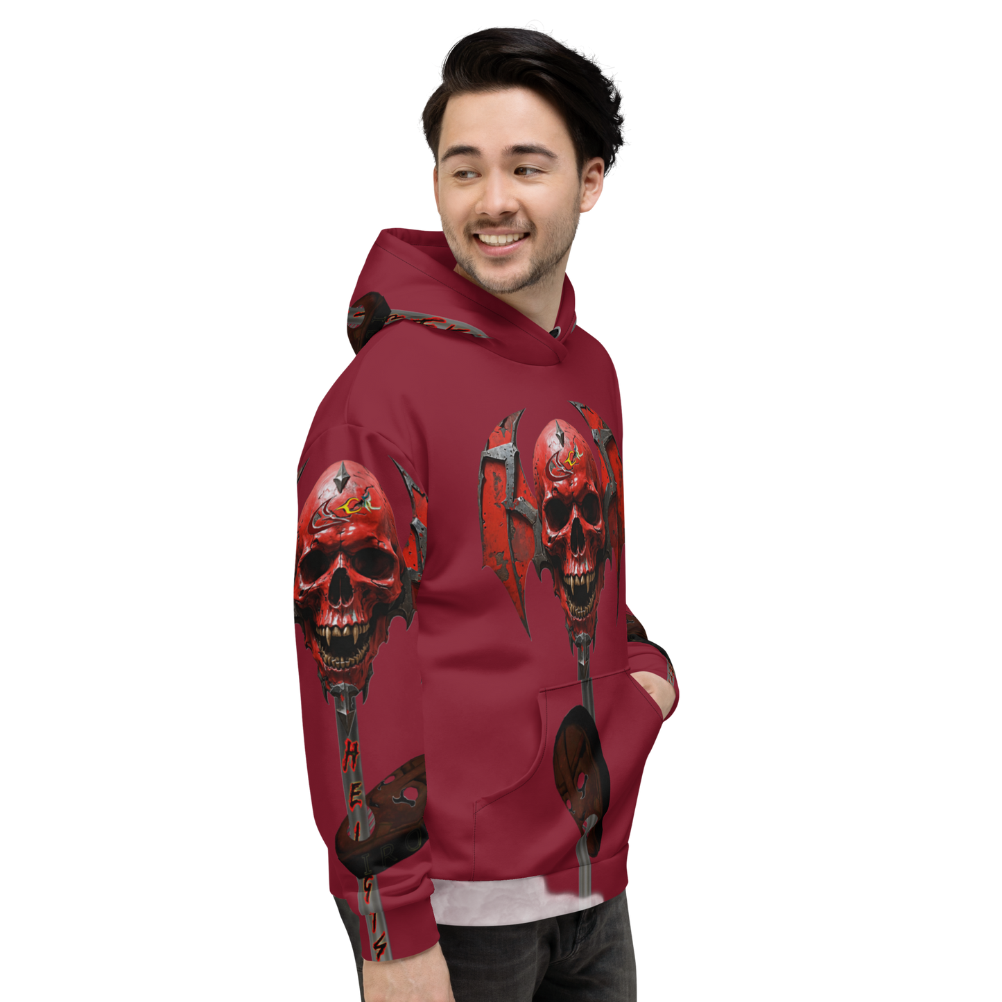 GCR - IRON HEIGHT CRIMSON HOODIE