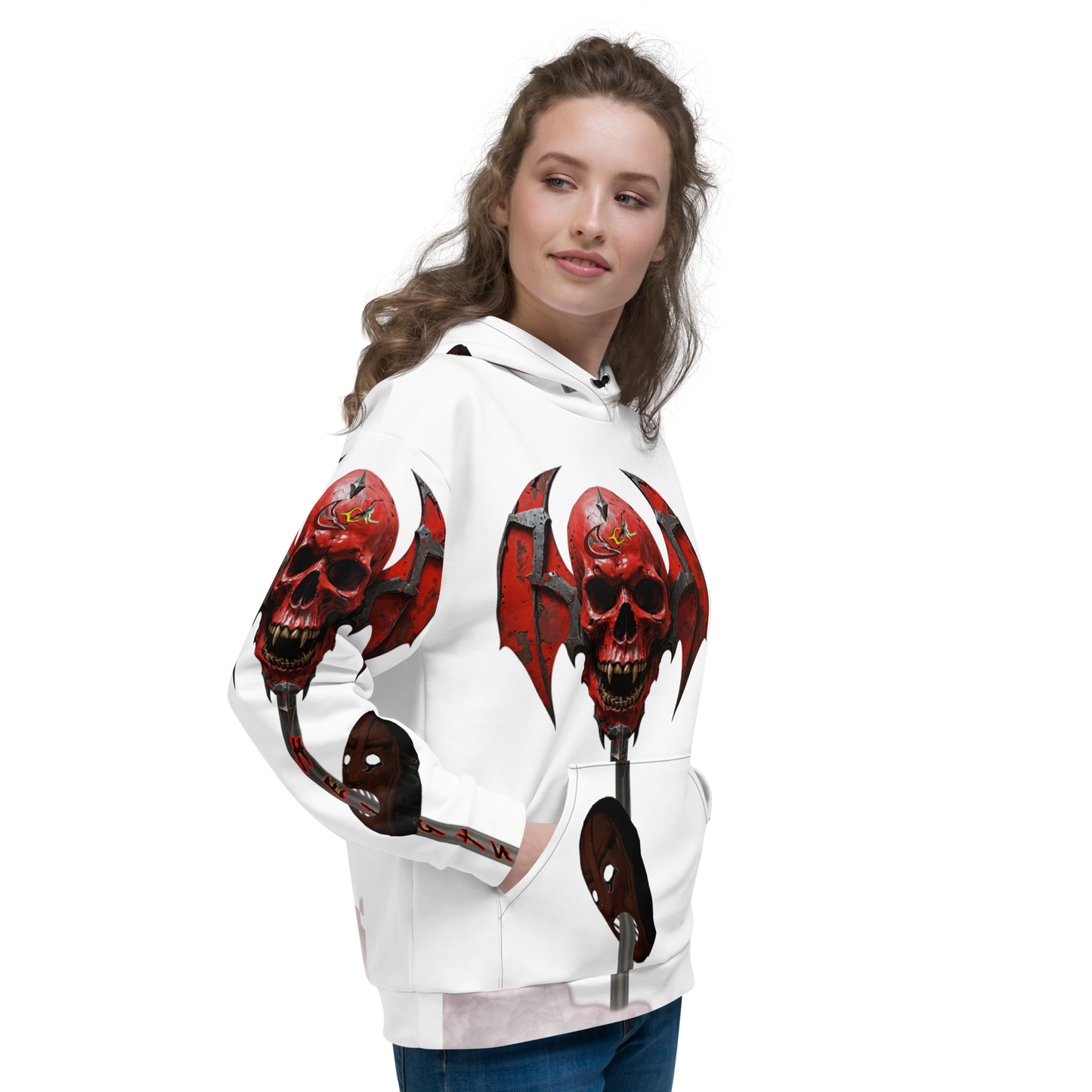 GCR - IRON HEIGHT WHITE HOODIE