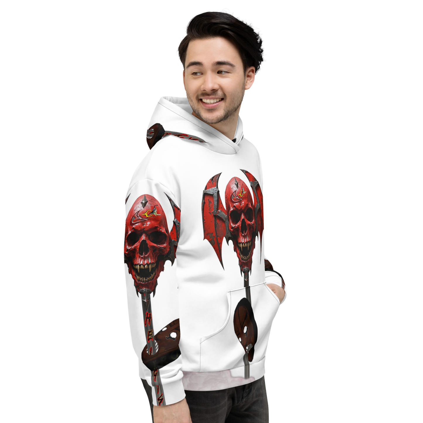 GCR - IRON HEIGHT WHITE HOODIE