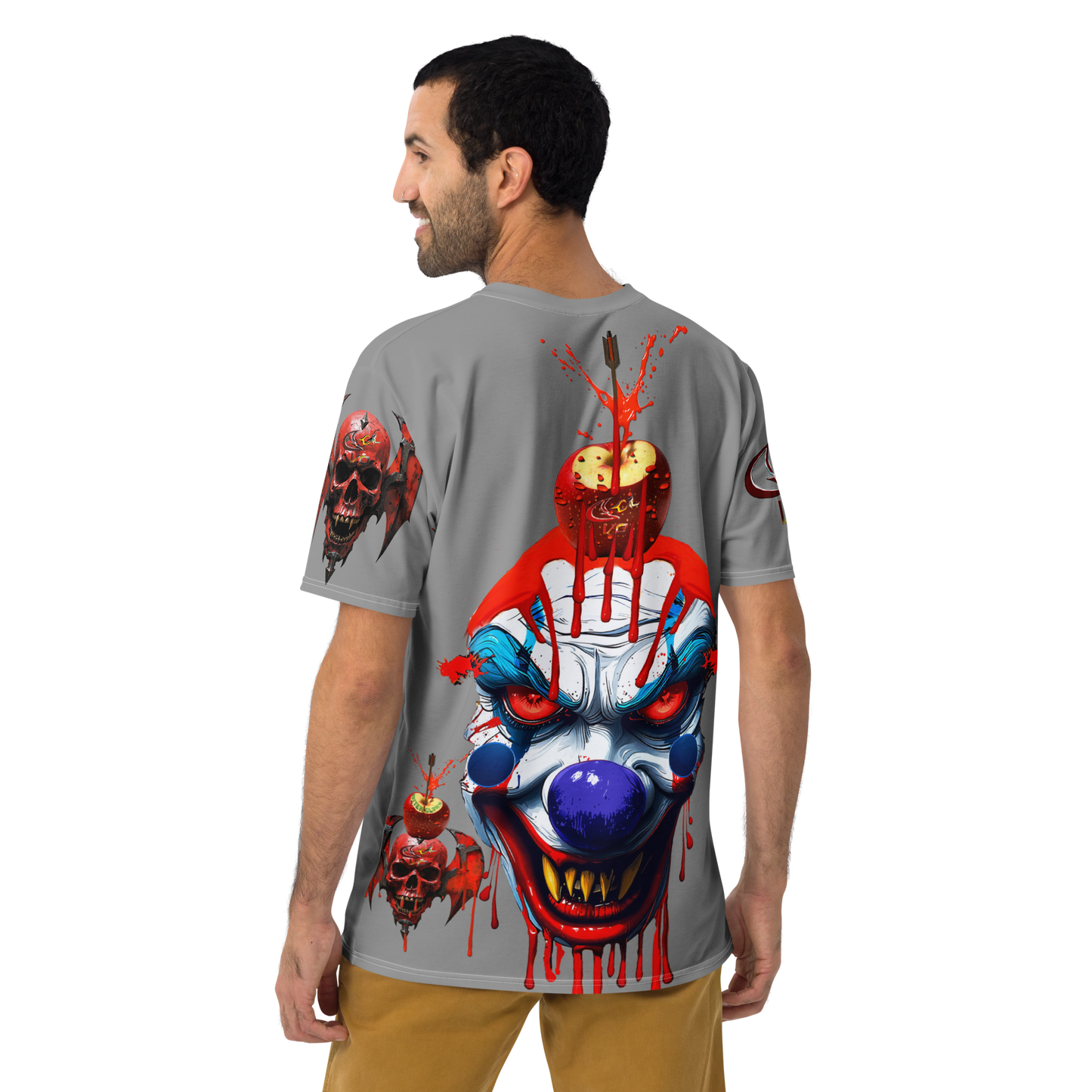GCR I/O ROTTEN CLOWN GREY T SHIRT