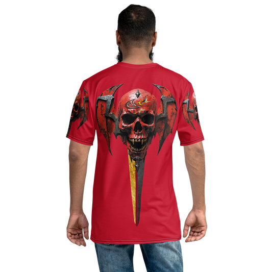GCR - SKULL CREST RED T SHIRT
