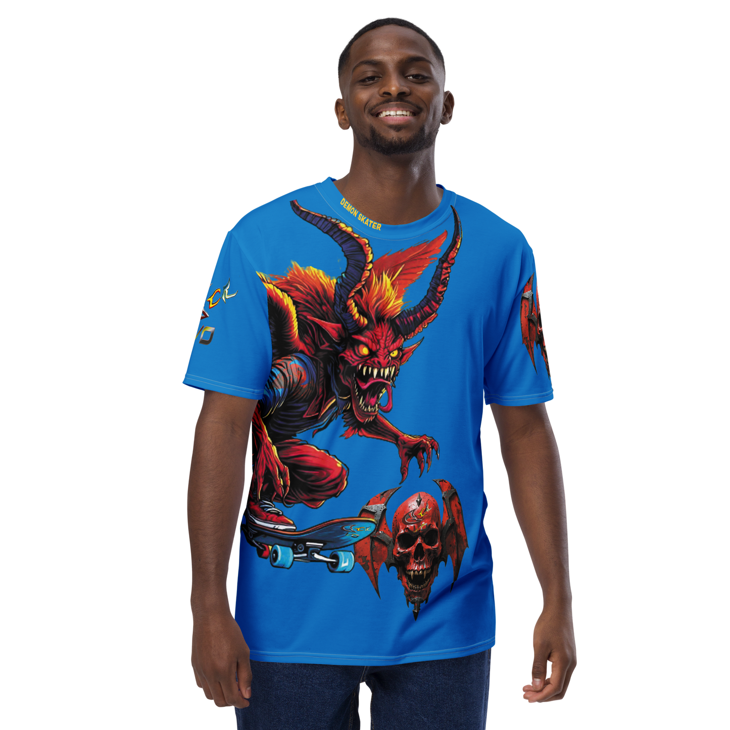 GCR I/O DEMON SKATER  BLUE SHIRT