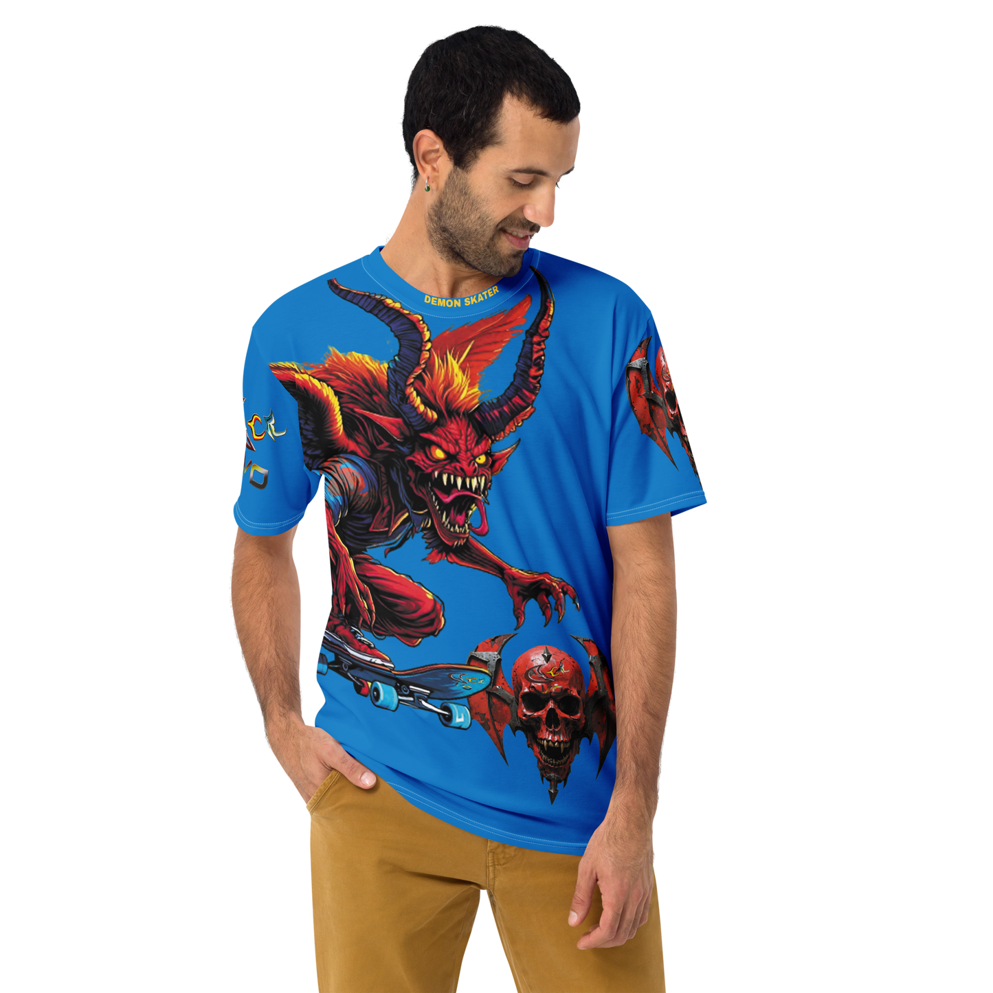 GCR I/O DEMON SKATER  BLUE SHIRT