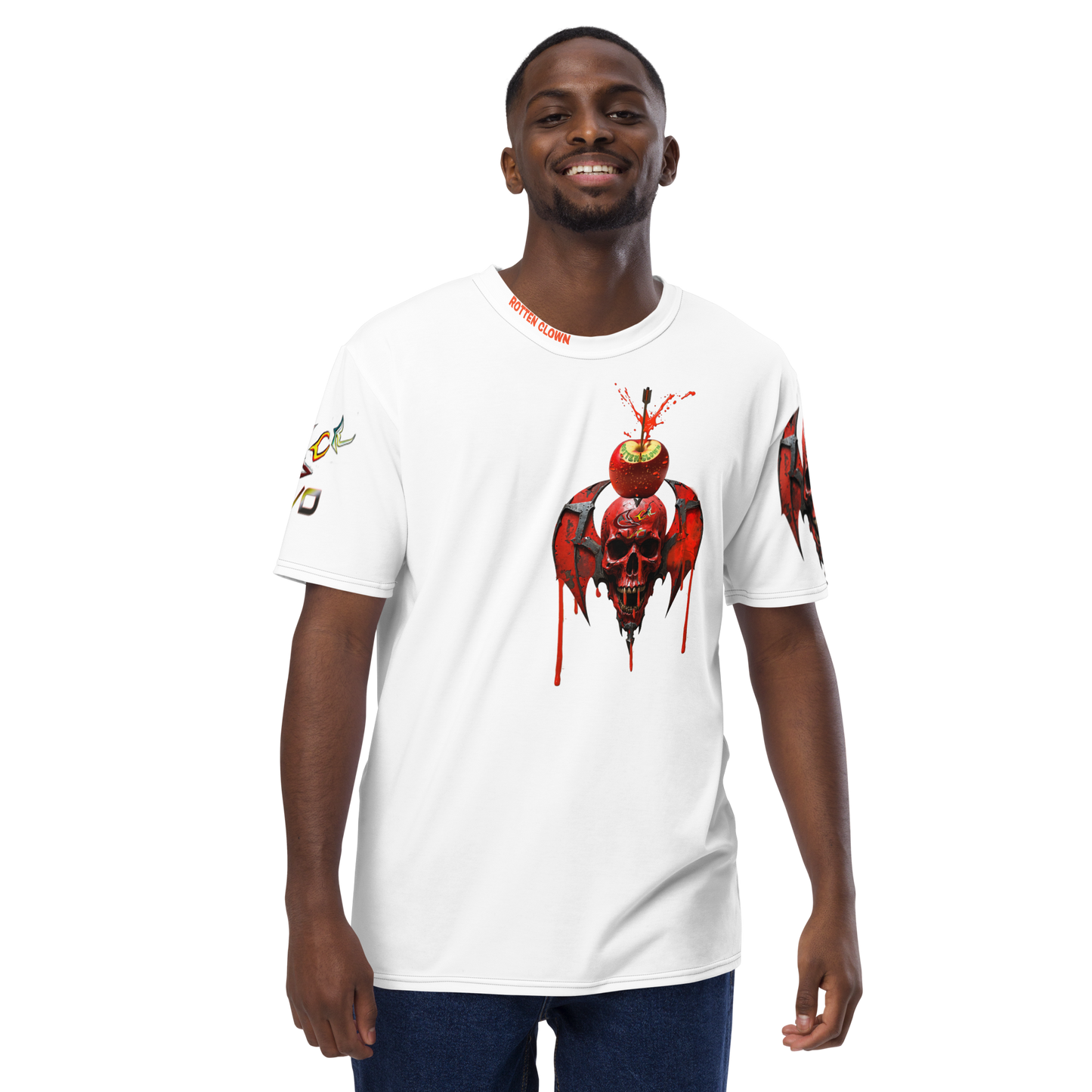GCR I/O ROTTEN CLOWN WHITE T SHIRT