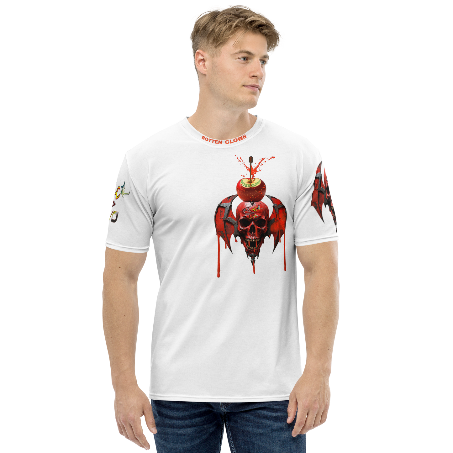 GCR I/O ROTTEN CLOWN WHITE T SHIRT