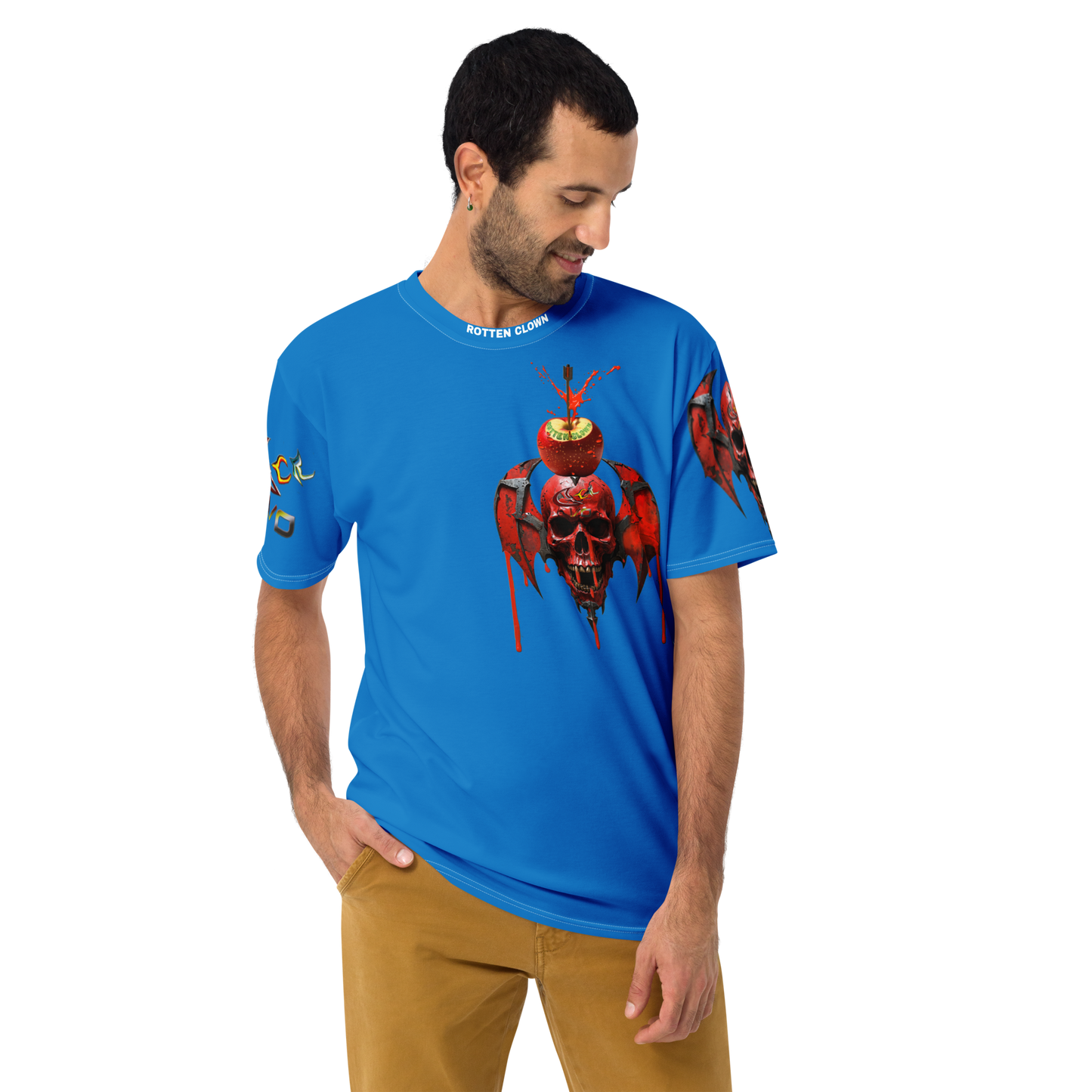 GCR I/O ROTTEN CLOWN BLUE T SHIRT
