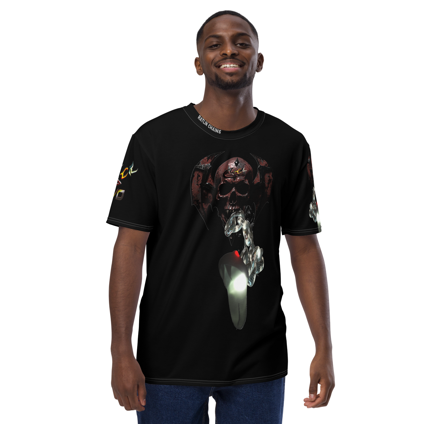 GCR I/O RATLIN CHAINS BLACK T SHIRT