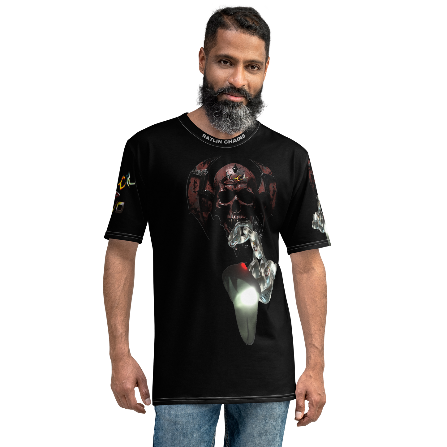 GCR I/O RATLIN CHAINS BLACK T SHIRT