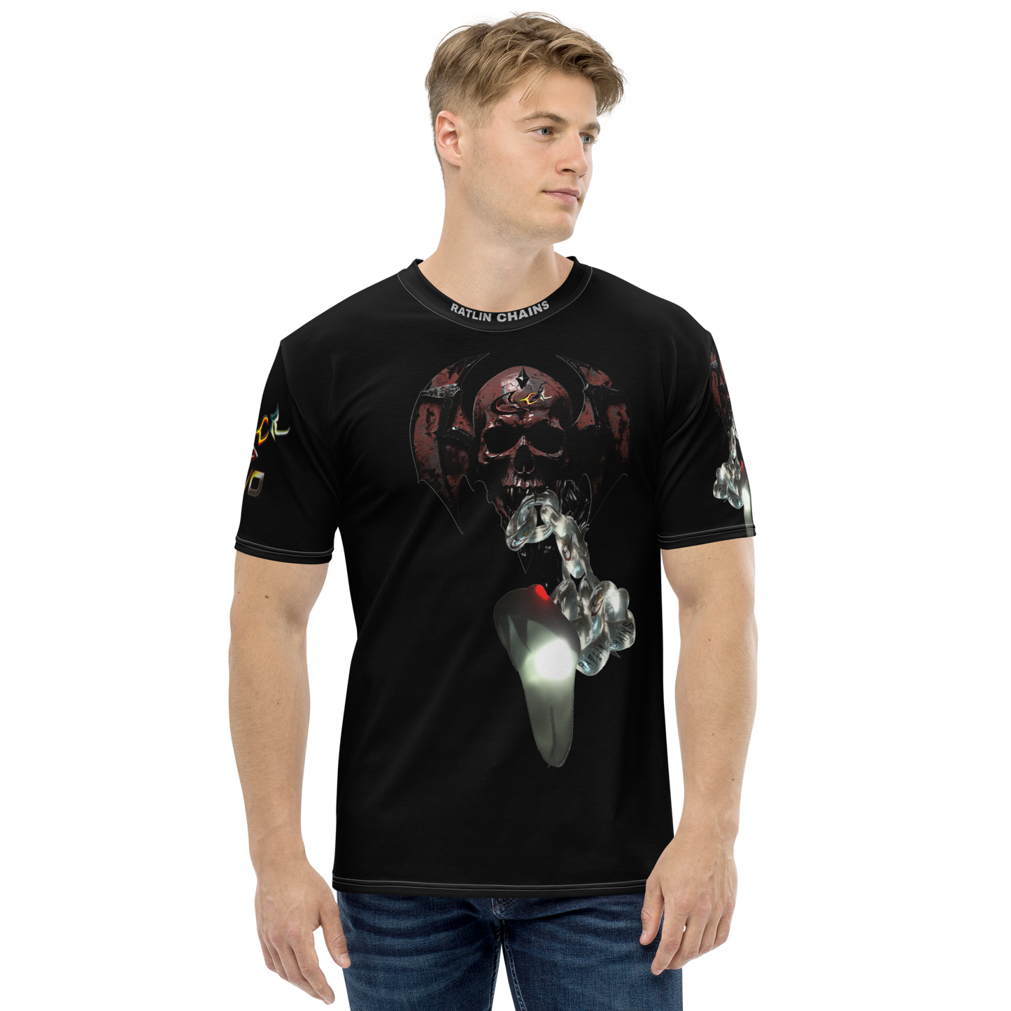 GCR I/O RATLIN CHAINS BLACK T SHIRT