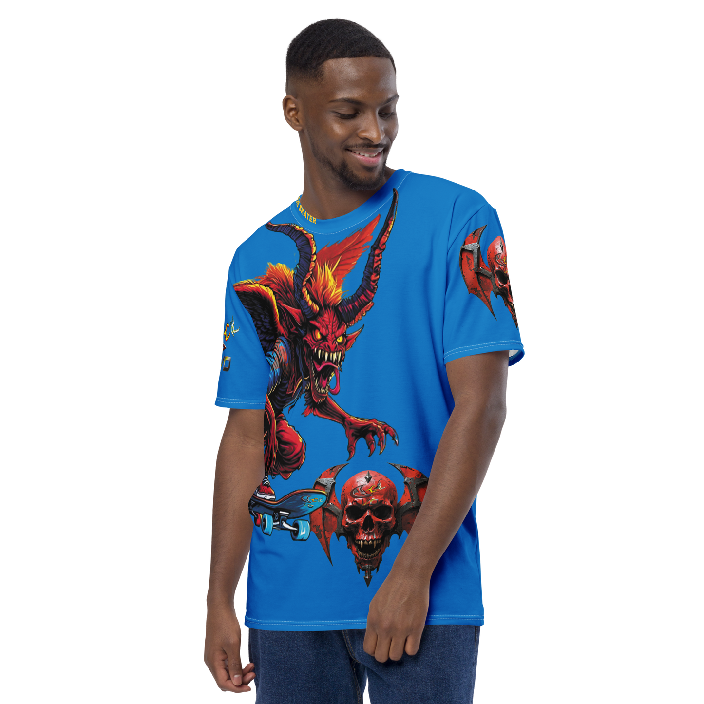 GCR I/O DEMON SKATER  BLUE SHIRT