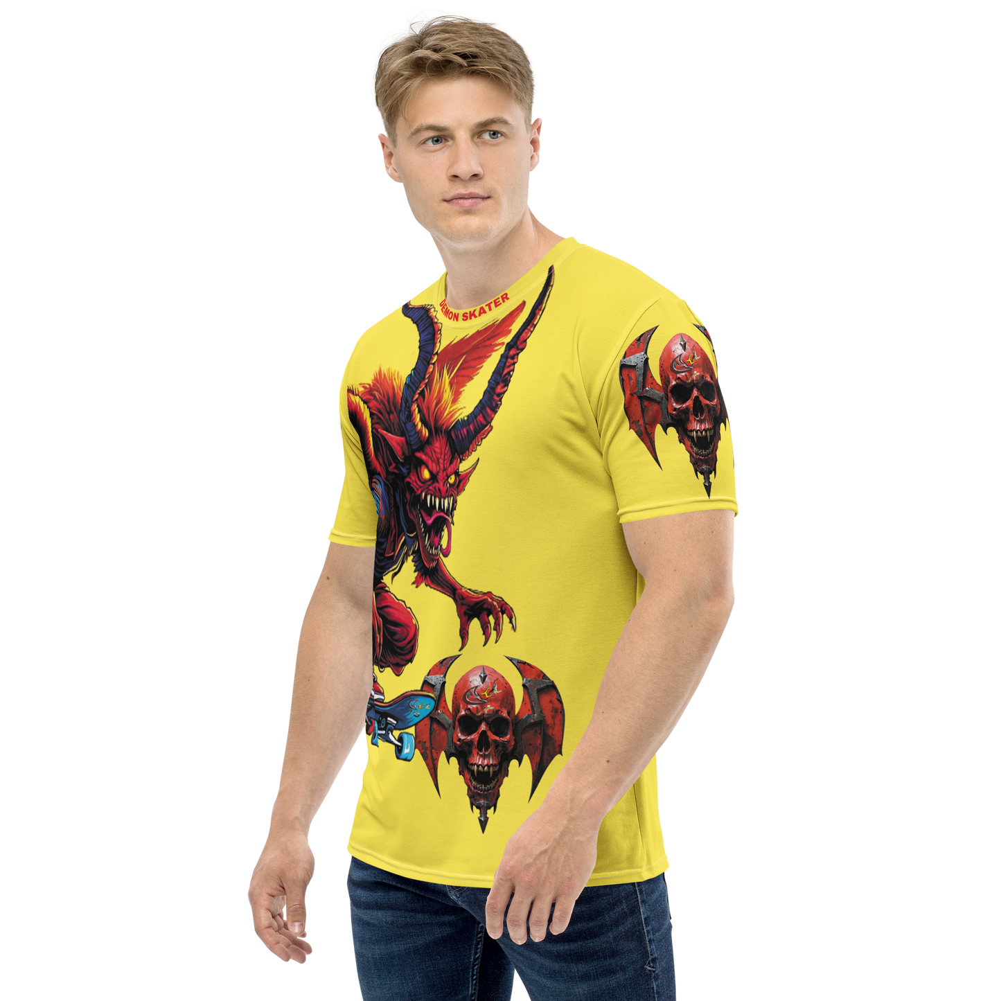 GCR - DEMON SKATER YELLOW SHIRT