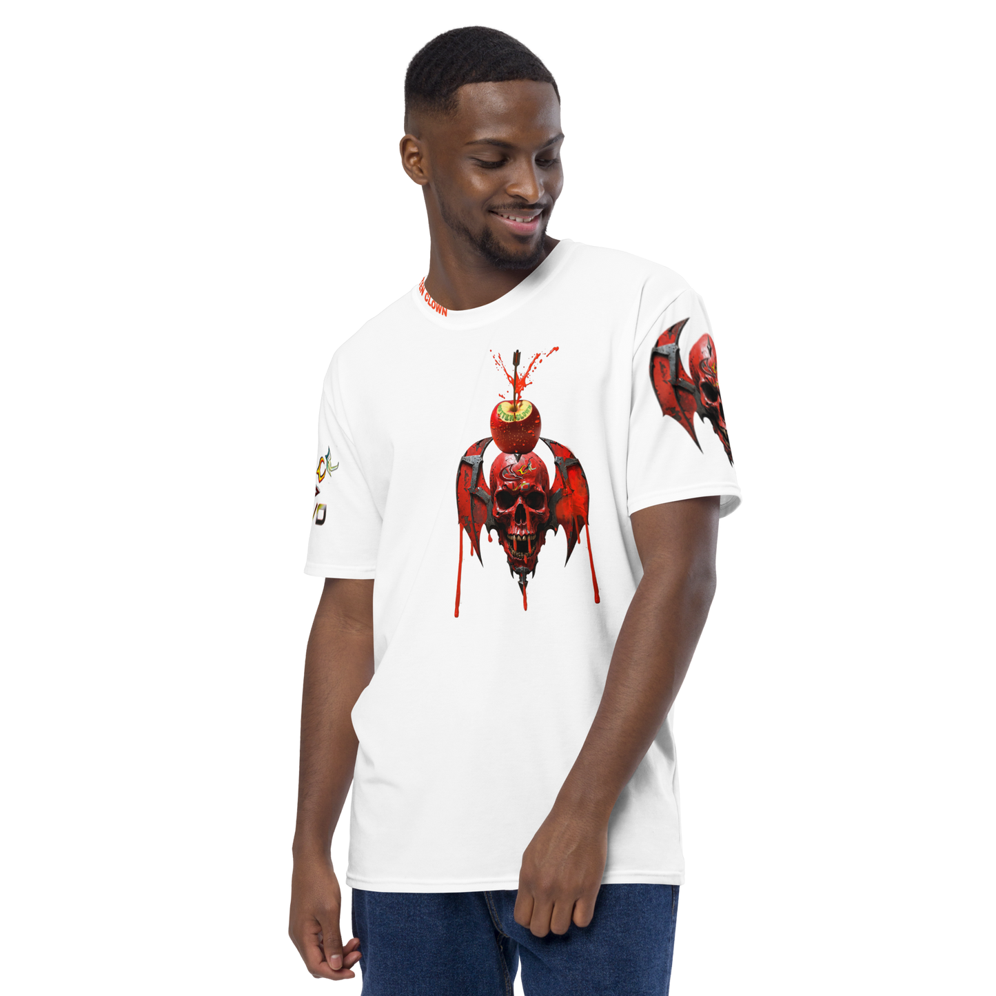 GCR I/O ROTTEN CLOWN WHITE T SHIRT