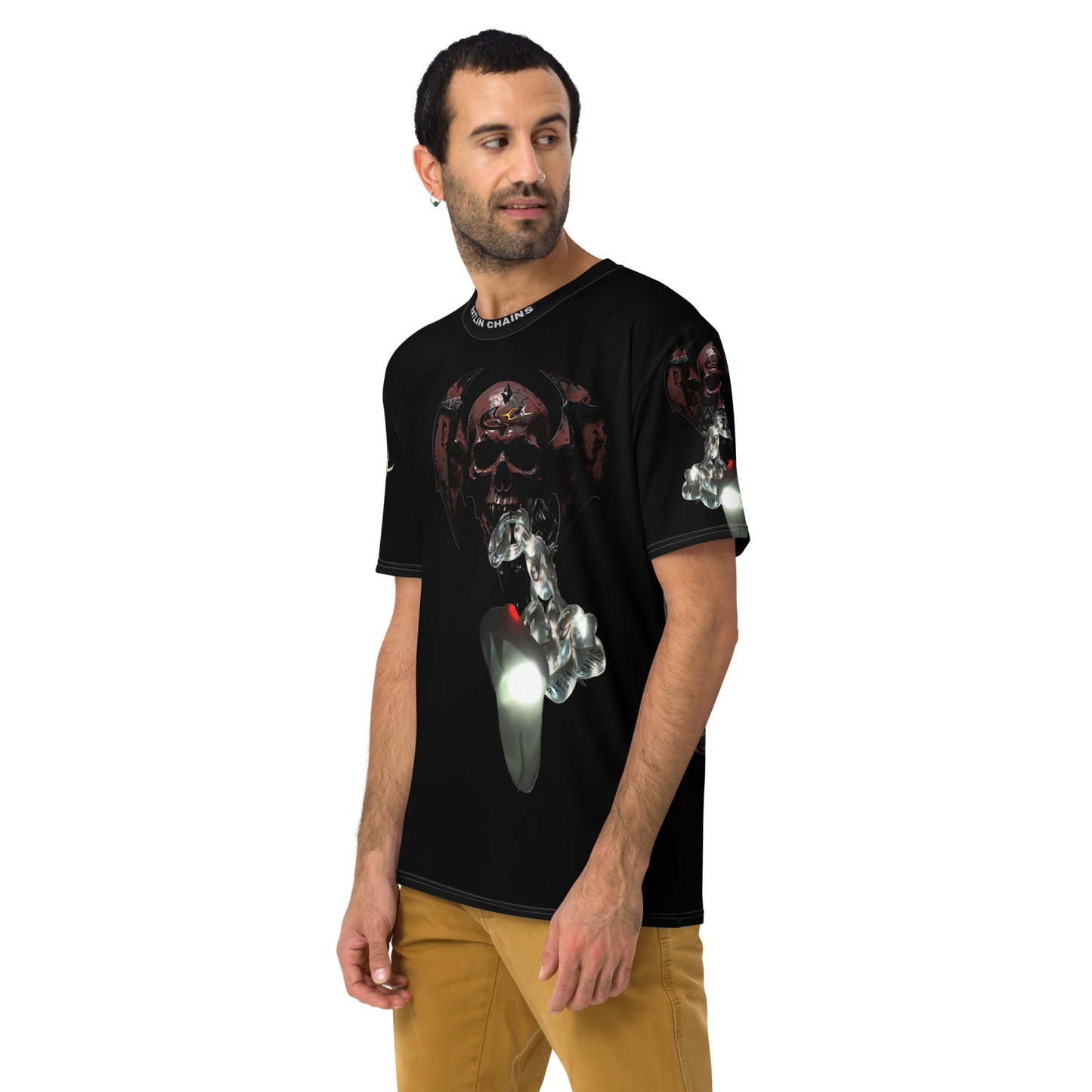 GCR I/O RATLIN CHAINS BLACK T SHIRT