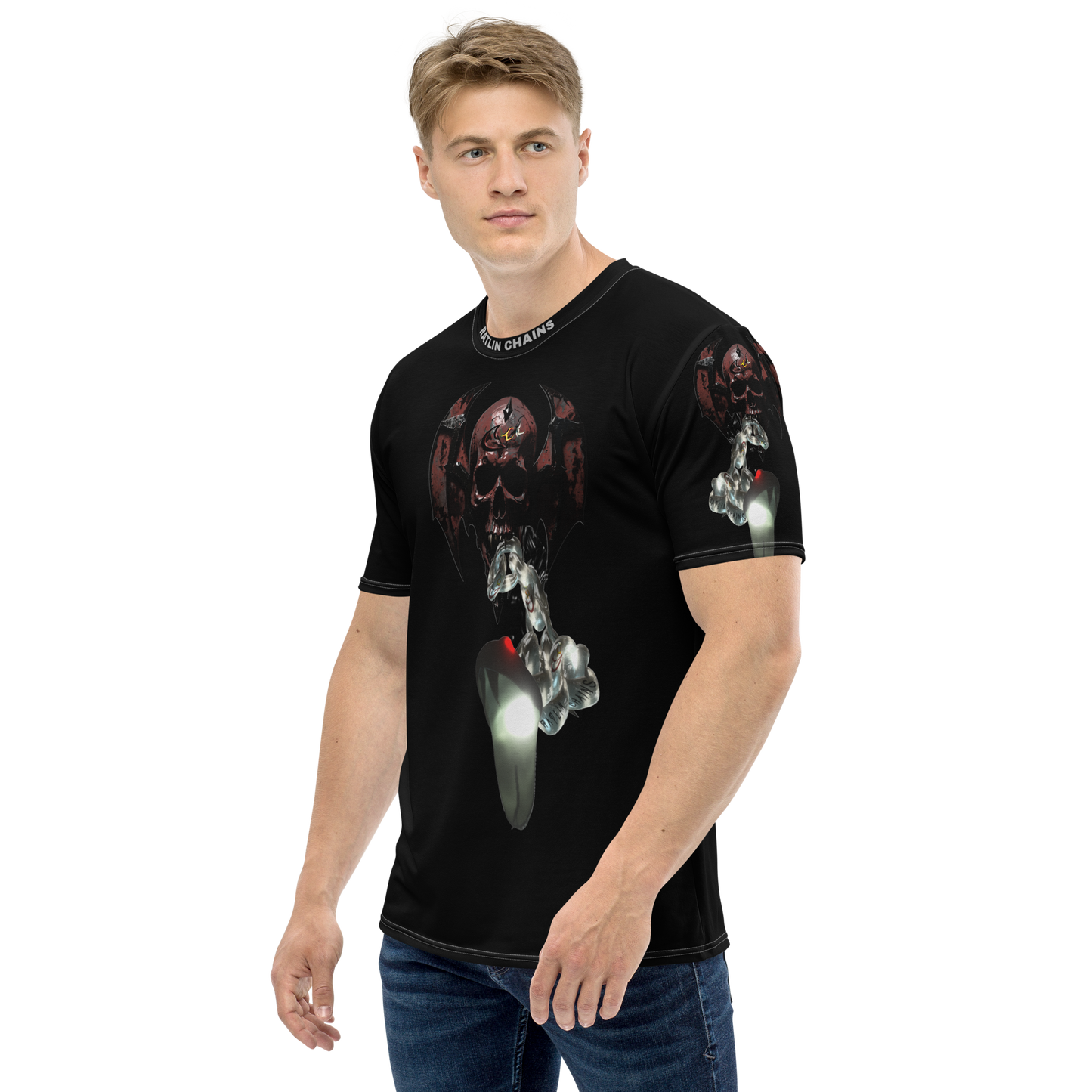GCR I/O RATLIN CHAINS BLACK T SHIRT