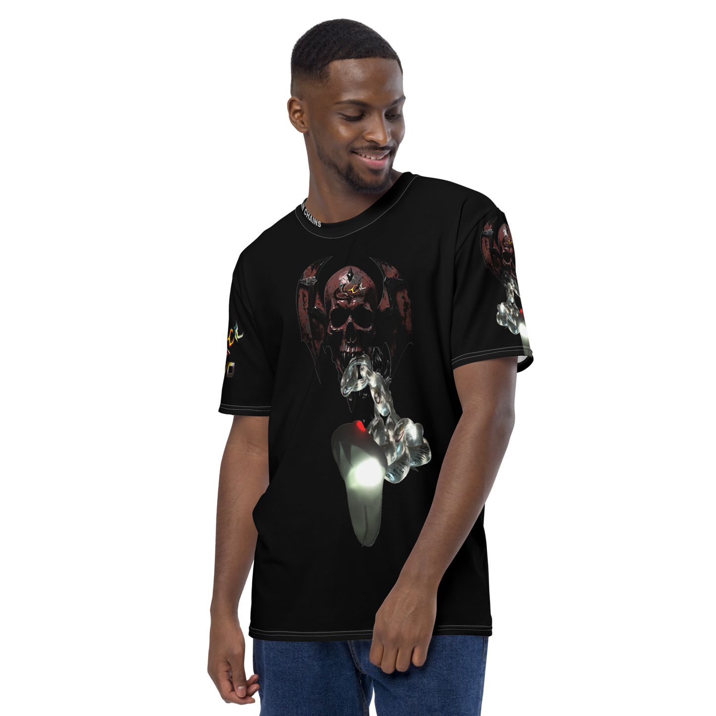 GCR I/O RATLIN CHAINS BLACK T SHIRT
