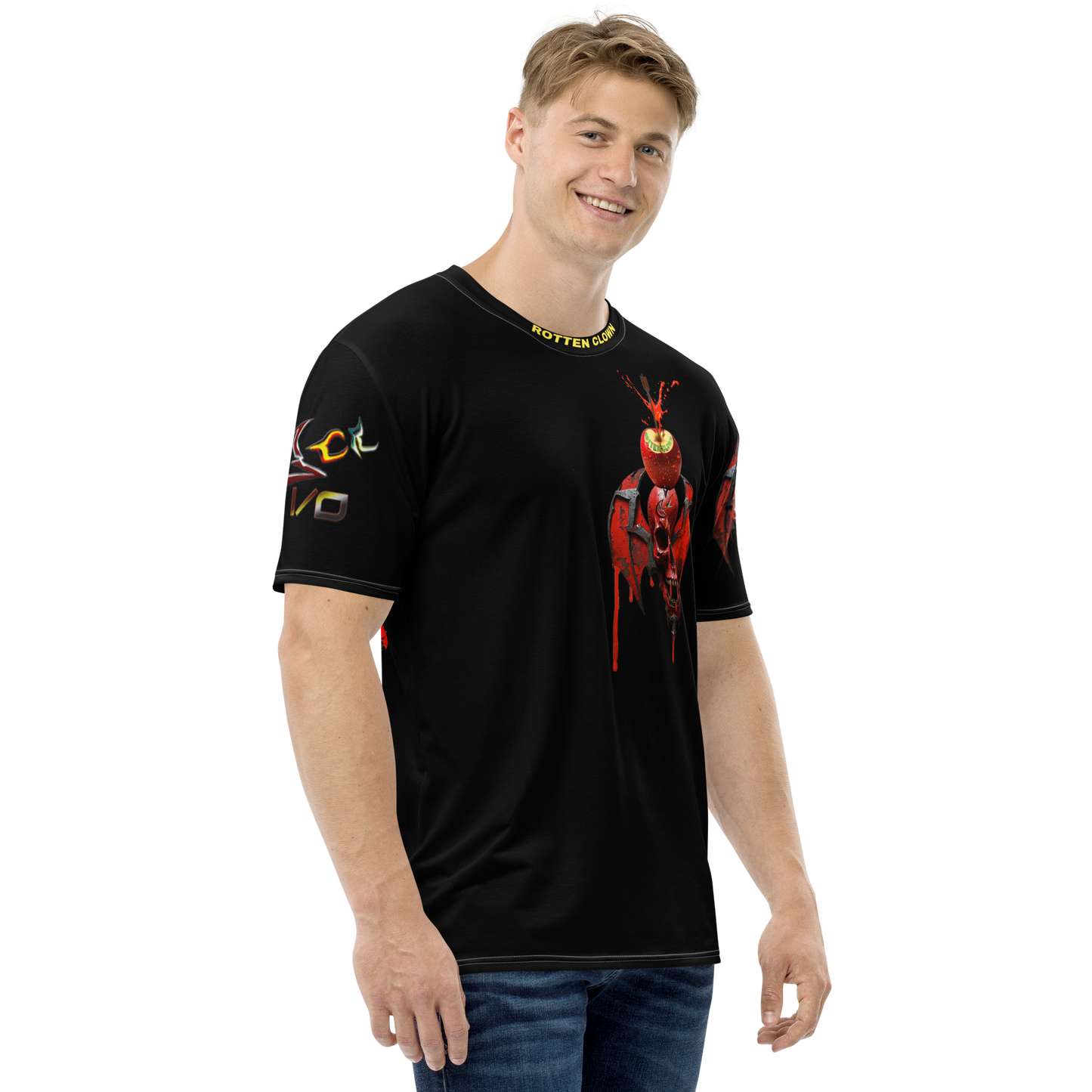 GCR I/O ROTTEN CLOWN BLACK T SHIRT